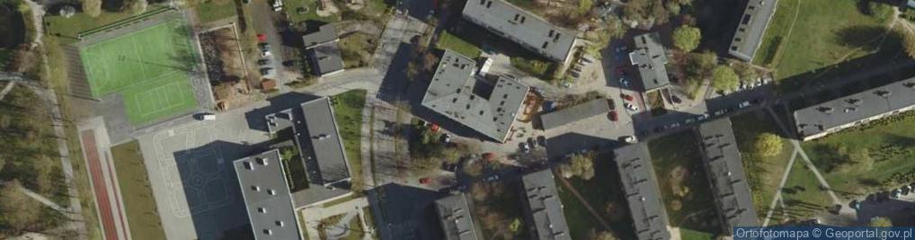 Zdjęcie satelitarne Niepubliczne Przedszkole Bajkowy Świat