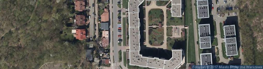 Zdjęcie satelitarne Niepubliczne Przedszkole Integracyjne 'Omega'