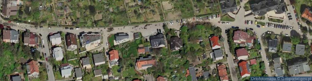 Zdjęcie satelitarne Niepubliczne Przedszkole Lawendowe Skrzaty