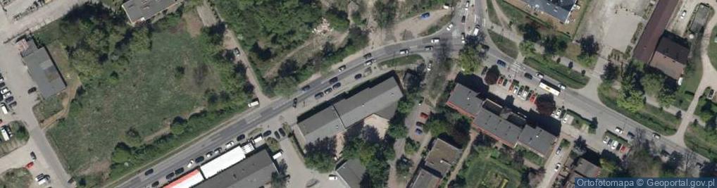 Zdjęcie satelitarne Niepubliczne Przedszkole Obieżyświat