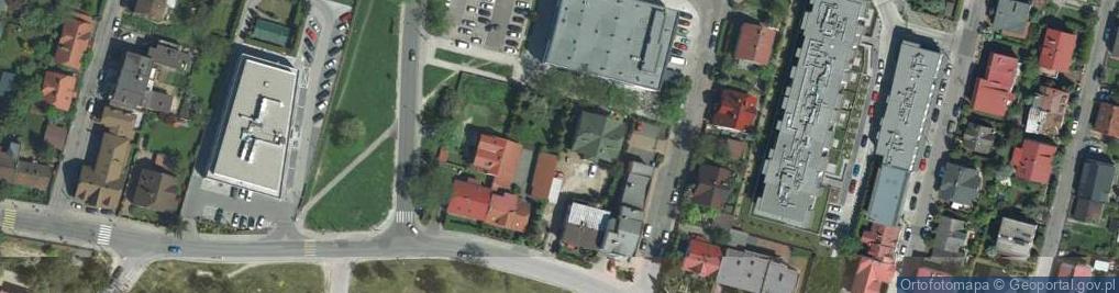 Zdjęcie satelitarne Niepubliczne Przedszkole Pracowite Pszczółki