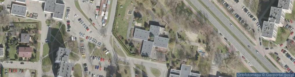 Zdjęcie satelitarne Niepubliczne Przedszkole Wesołe Siódemki