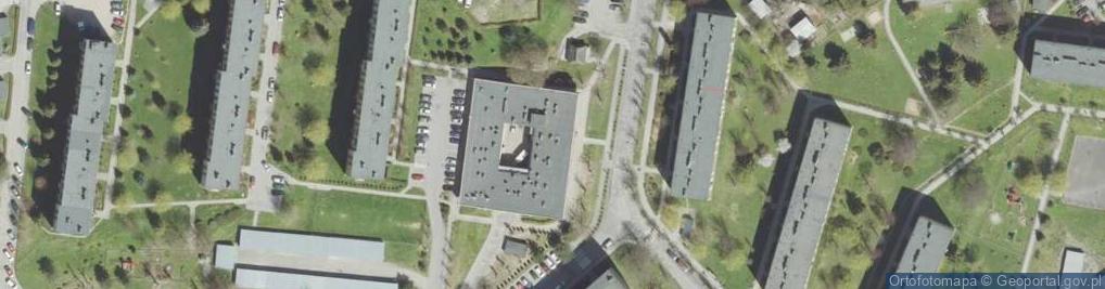 Zdjęcie satelitarne Niepubliczne Przedszkole Z Oddziałami Integracyjnymi 'Kubusiowy Ogród'