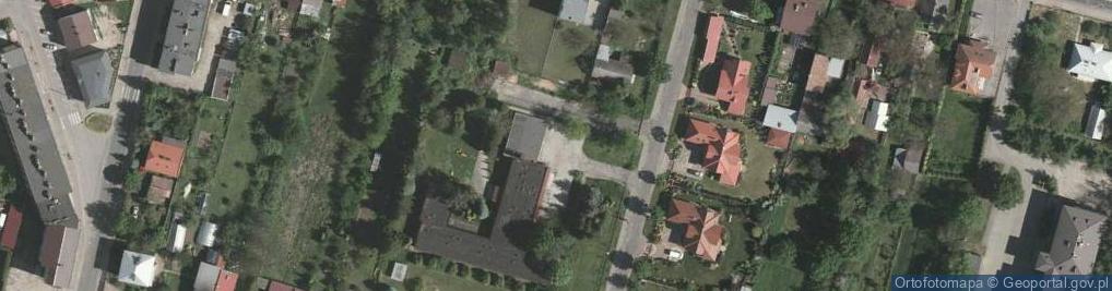 Zdjęcie satelitarne Niepubliczne Przedszkole Żaczek