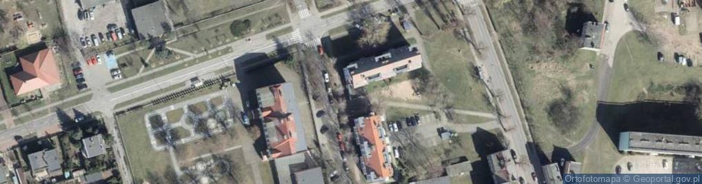 Zdjęcie satelitarne Niepubliczny Punkt Przedszkolny 'Urwisek'