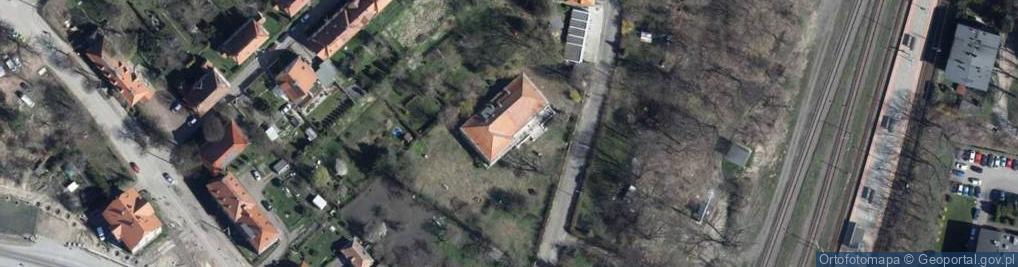 Zdjęcie satelitarne Pod Akacją