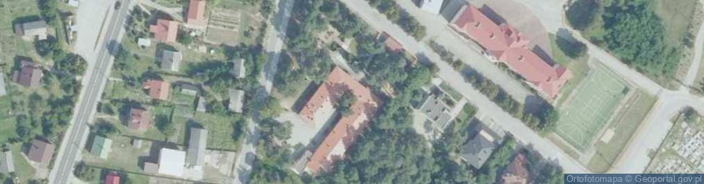 Zdjęcie satelitarne Pod sosnami