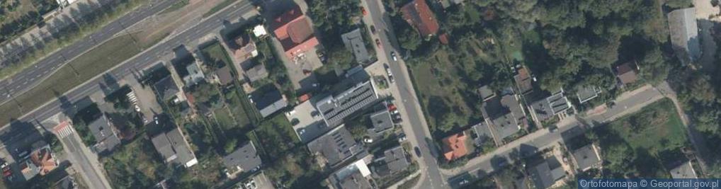 Zdjęcie satelitarne Przedszkole i Żłobek Zielone Pandy