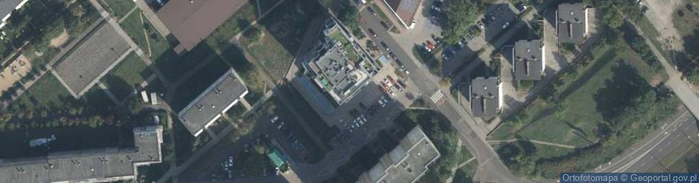 Zdjęcie satelitarne Przedszkole i Żłobek Zielone Pandy