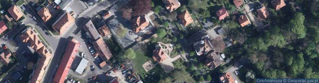 Zdjęcie satelitarne Przedszkole Lubań Żłobek Biały Miś