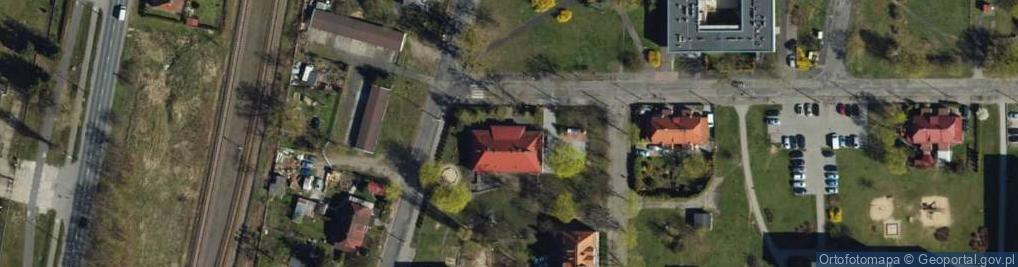 Zdjęcie satelitarne Przedszkole Miejskie 'Mniszek'