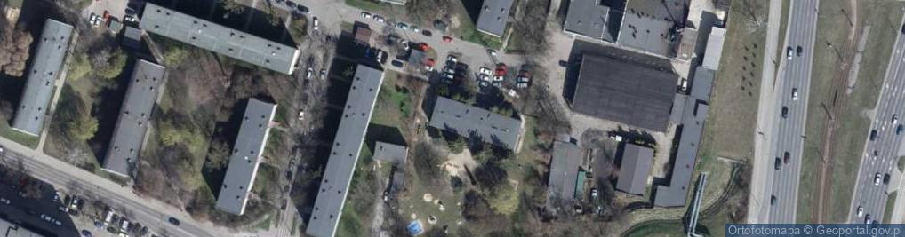 Zdjęcie satelitarne Przedszkole Miejskie Nr 110