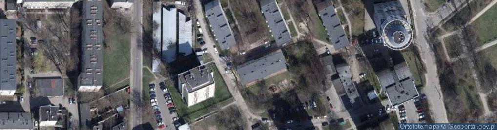 Zdjęcie satelitarne Przedszkole Miejskie Nr 114 - Integracyjne