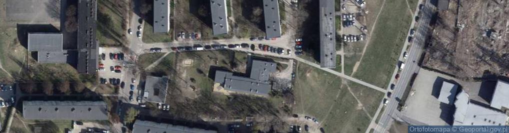 Zdjęcie satelitarne Przedszkole Miejskie Nr 117