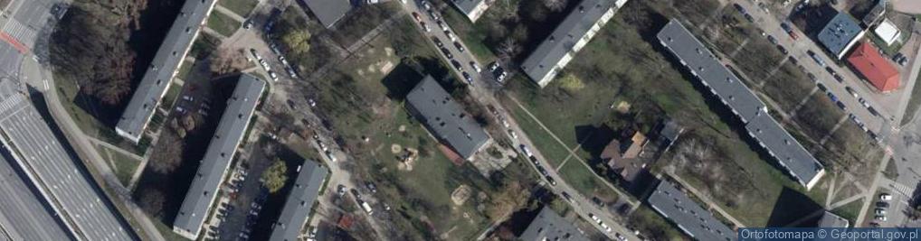Zdjęcie satelitarne Przedszkole Miejskie Nr 122