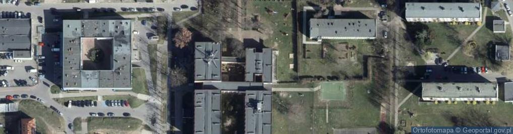 Zdjęcie satelitarne Przedszkole Miejskie Nr 21 Im. Misia Uszatka