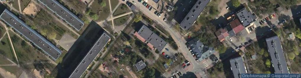 Zdjęcie satelitarne Przedszkole Miejskie Nr 6 Tęczowa Szóstka