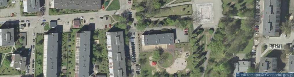 Zdjęcie satelitarne Przedszkole Miejskie Nr 7 Tęczowa Kraina
