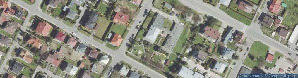 Zdjęcie satelitarne Przedszkole Niepubliczne 'Promyczek'W Nowym Sączu