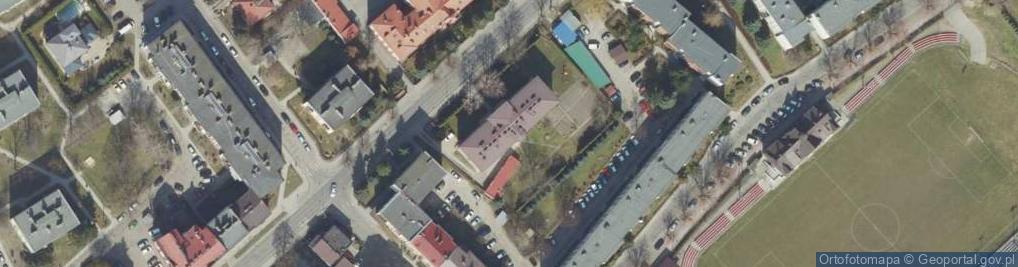 Zdjęcie satelitarne Przedszkole Niepubliczne Mały Nazaret Stowarzyszenia Rodzin Katolickich Archidiecezji Przemyskiej