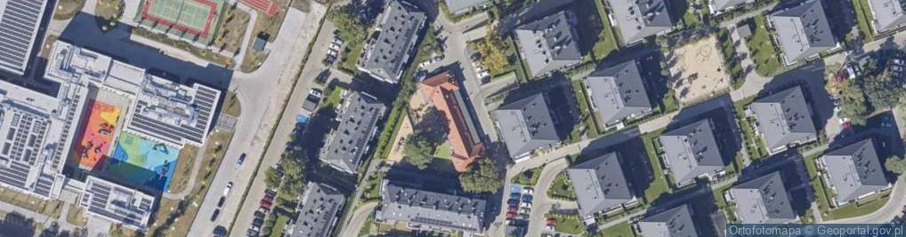 Zdjęcie satelitarne Przedszkole Norlandia Toruń Strzałowa