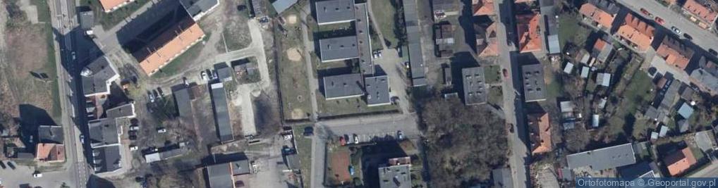 Zdjęcie satelitarne Przedszkole Nr 1 Z Grupami Żłobkowymi 'Pod Jarzębinką'