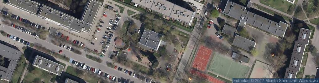 Zdjęcie satelitarne Przedszkole Nr 105 'Wesoła Stopiątka'