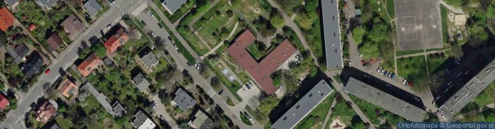 Zdjęcie satelitarne Przedszkole Nr 126 Różanka