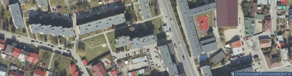 Zdjęcie satelitarne Przedszkole Nr 14 Im. Czytelników Życia Przemyskiego