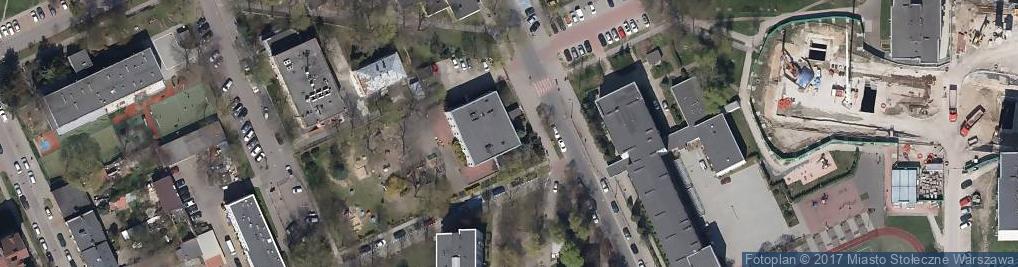 Zdjęcie satelitarne Przedszkole Nr 154 Pod Wesołą Truskaweczką