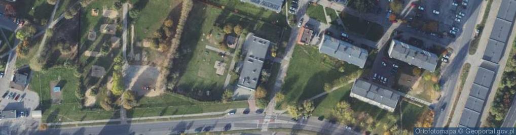 Zdjęcie satelitarne Przedszkole Nr 17 'Piastowska Gromada'