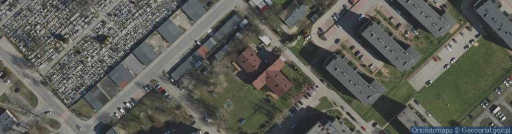 Zdjęcie satelitarne Przedszkole nr 1