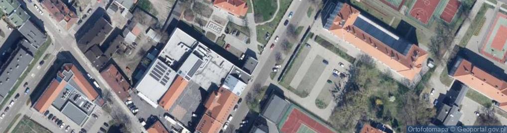 Zdjęcie satelitarne Przedszkole nr 1