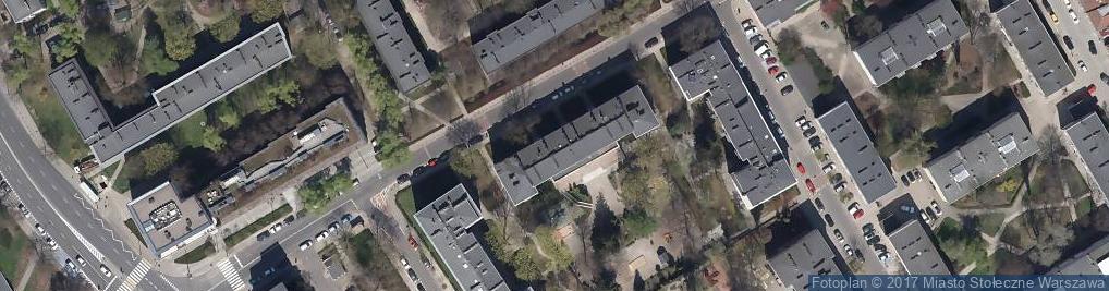 Zdjęcie satelitarne Przedszkole Nr 206