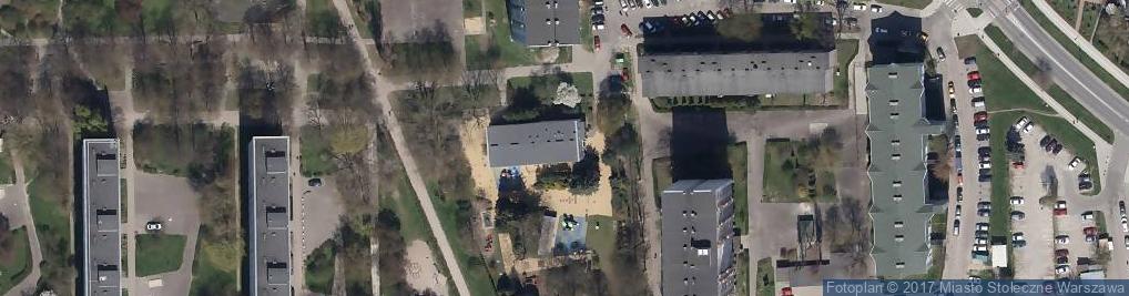 Zdjęcie satelitarne Przedszkole Nr 244 Niegocińskie Skrzaty