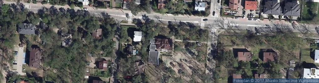 Zdjęcie satelitarne Przedszkole Nr 261 'Pod Dębami'