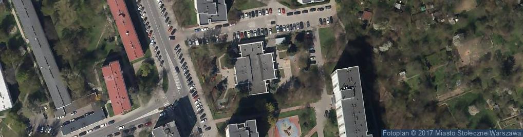 Zdjęcie satelitarne Przedszkole Nr 296 'Bajkowy Parasol'