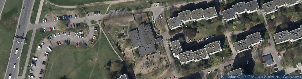 Zdjęcie satelitarne Przedszkole Nr 299 Bernardyńskie Krasnale