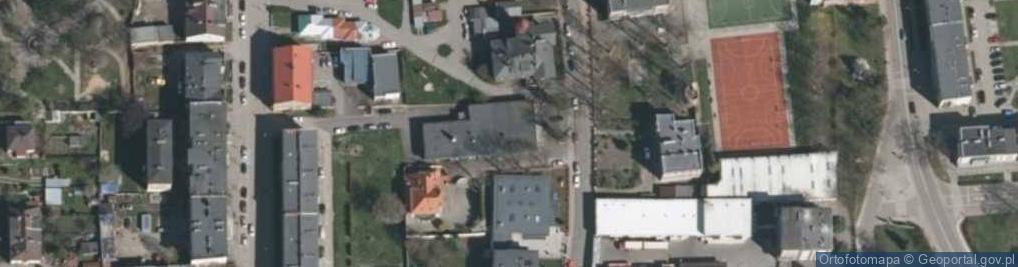 Zdjęcie satelitarne Przedszkole Nr 3 Głubczycach