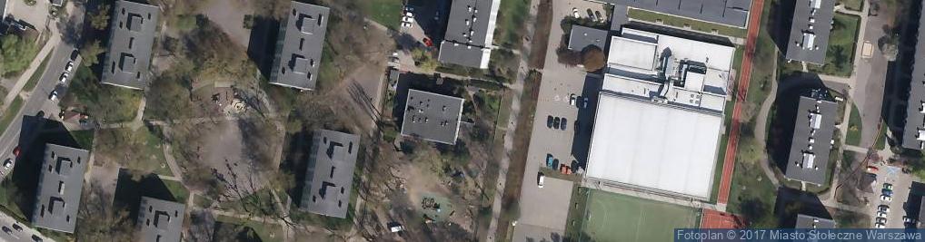 Zdjęcie satelitarne Przedszkole Nr 301 'Zaczarowany Świat'