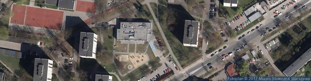 Zdjęcie satelitarne Przedszkole Nr 334 Im. Jasia I Małgosi