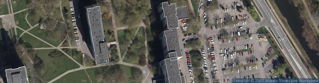 Zdjęcie satelitarne Przedszkole Nr 364 'Pod Tęczą'