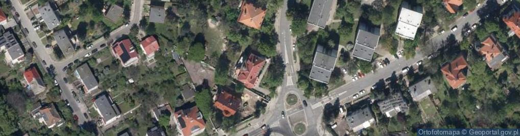 Zdjęcie satelitarne Przedszkole Nr 61 Gajowickie Skrzaty