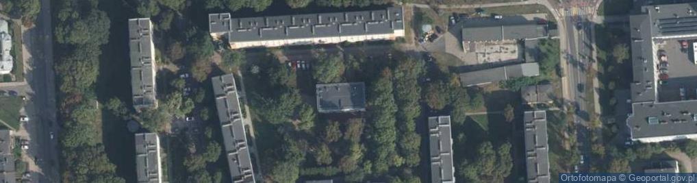 Zdjęcie satelitarne Przedszkole Nr 65 'Wiolinek'