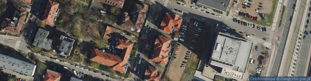 Zdjęcie satelitarne Przedszkole nr 77 Koraliki