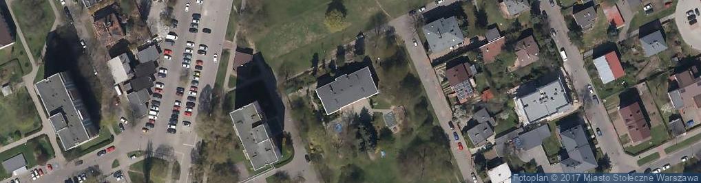 Zdjęcie satelitarne Przedszkole Nr 88 Pod Zielonym Listkiem