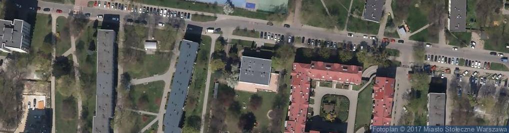 Zdjęcie satelitarne Przedszkole Nr 91 Zaczarowany Ogród