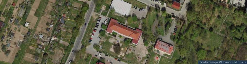 Zdjęcie satelitarne Przedszkole Publiczne 'Pod Wierzbami'
