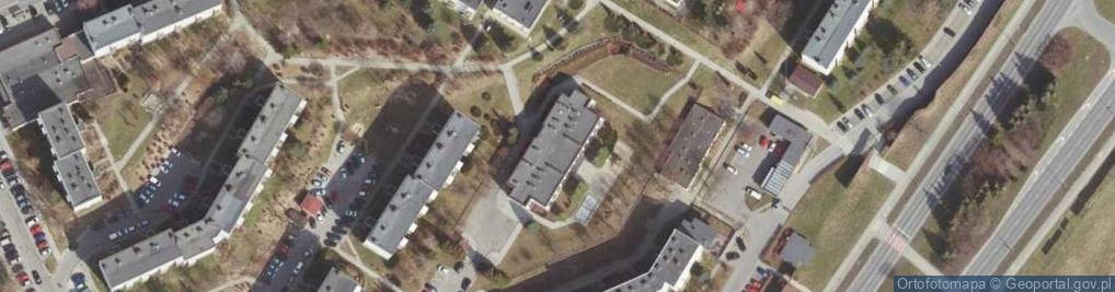 Zdjęcie satelitarne Przedszkole Publiczne Nr 40