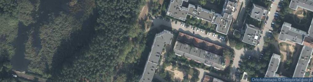 Zdjęcie satelitarne Przedszkole Różane